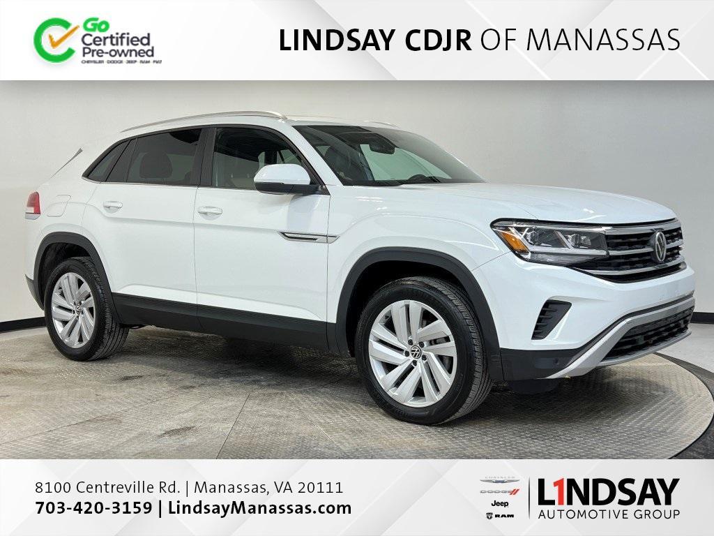 used 2023 Volkswagen Atlas Cross Sport car, priced at $27,500