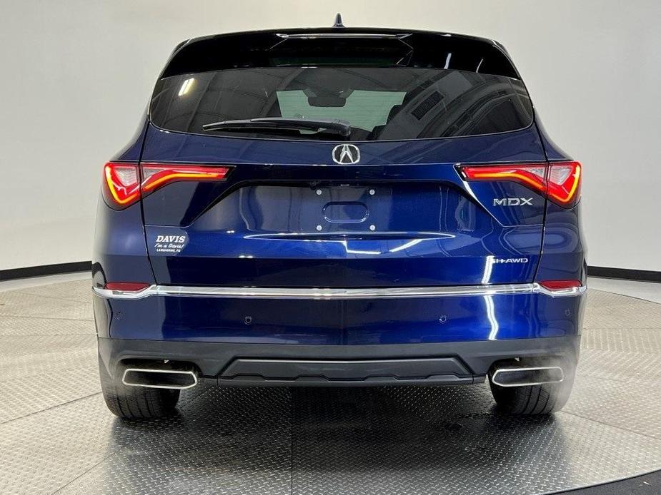 used 2022 Acura MDX car, priced at $37,500