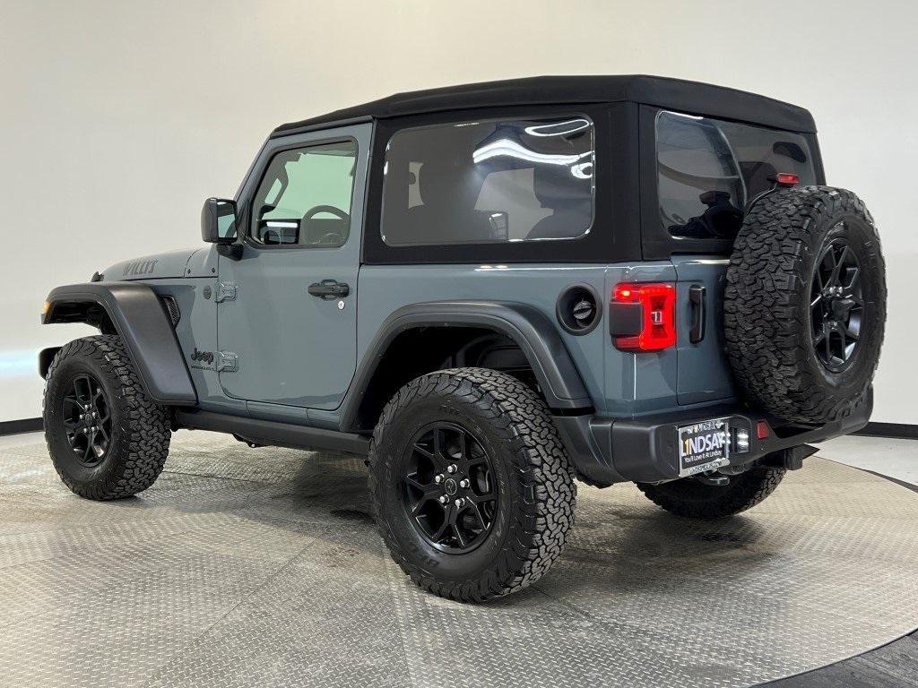 used 2024 Jeep Wrangler car, priced at $39,300