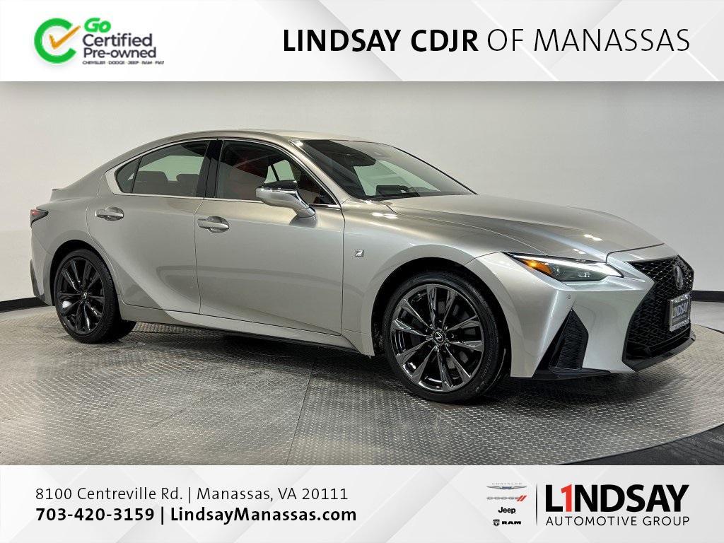 used 2021 Lexus IS 350 car, priced at $41,400