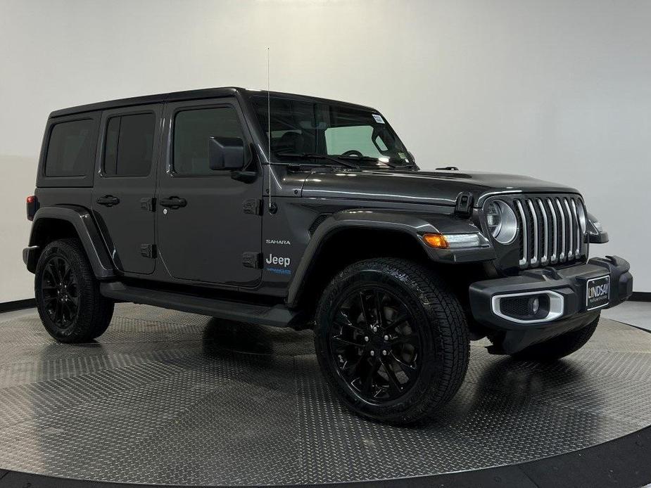 used 2021 Jeep Wrangler Unlimited 4xe car, priced at $33,200