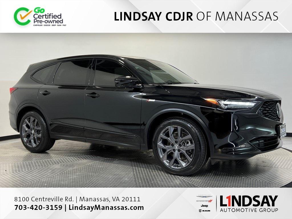 used 2023 Acura MDX car, priced at $43,700