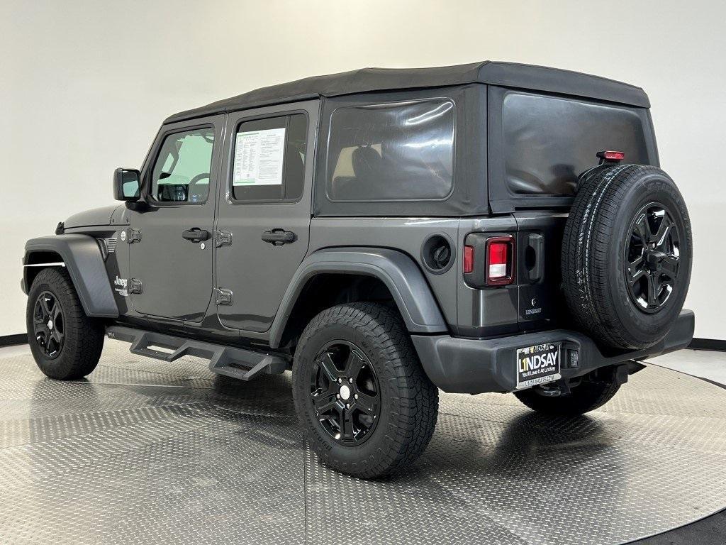 used 2018 Jeep Wrangler Unlimited car, priced at $18,300