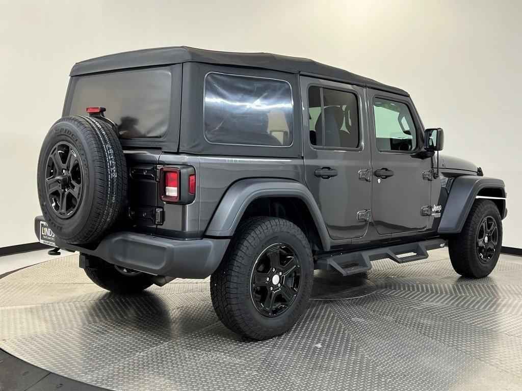used 2018 Jeep Wrangler Unlimited car, priced at $18,300