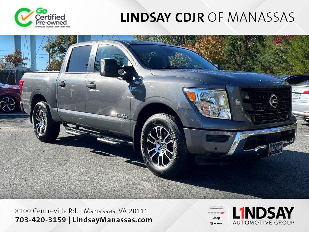 used 2022 Nissan Titan car, priced at $33,500