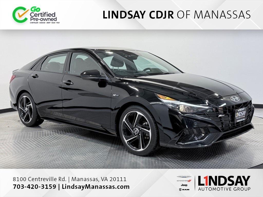 used 2023 Hyundai Elantra car, priced at $23,000