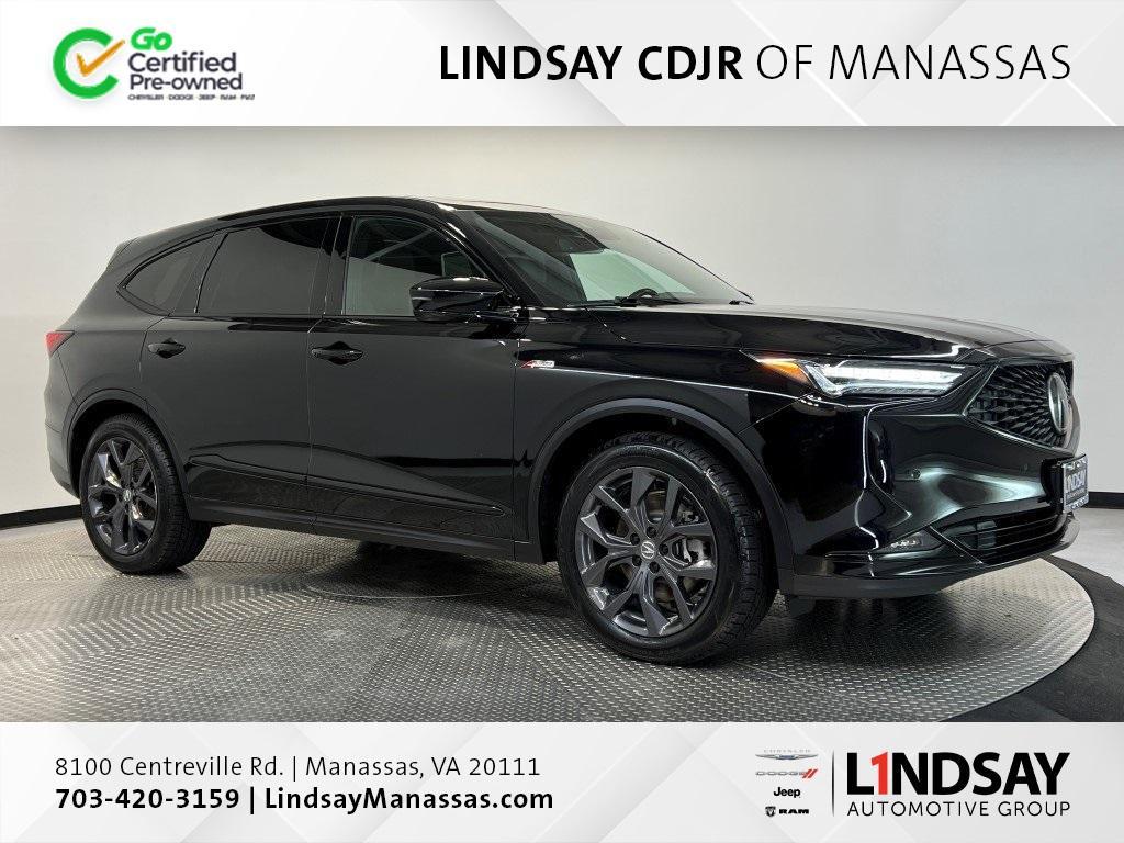 used 2023 Acura MDX car, priced at $44,600
