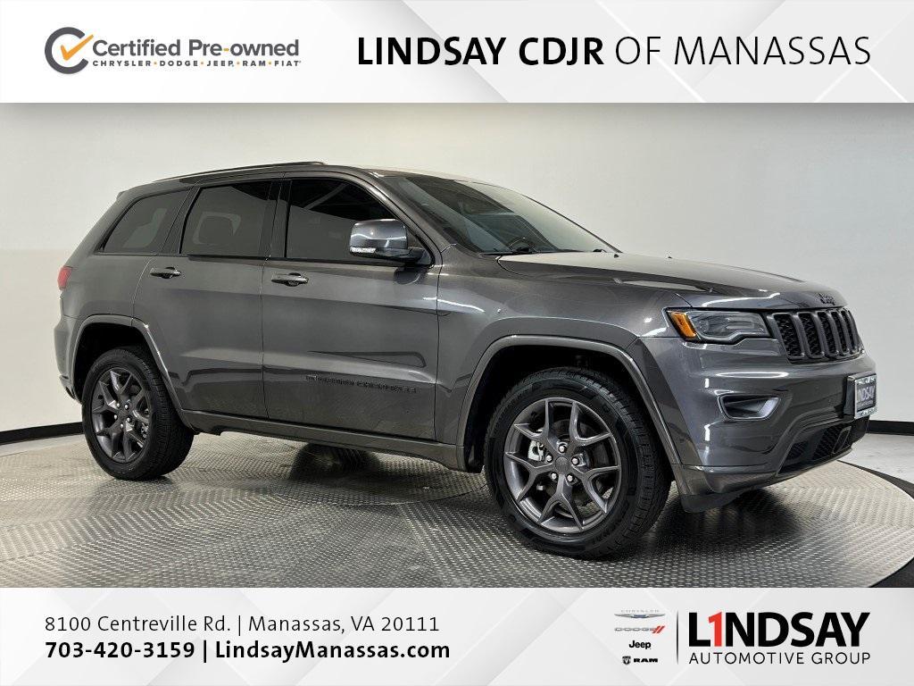 used 2021 Jeep Grand Cherokee car, priced at $30,200