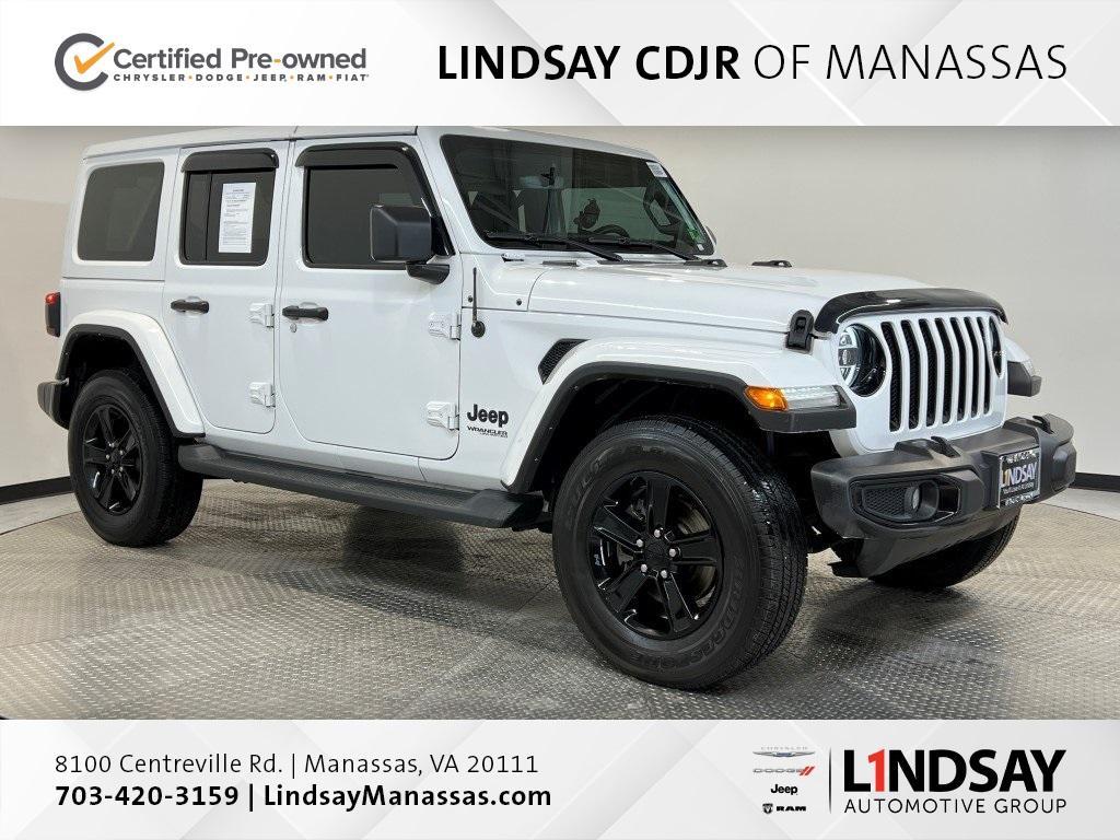 used 2021 Jeep Wrangler Unlimited car, priced at $34,800