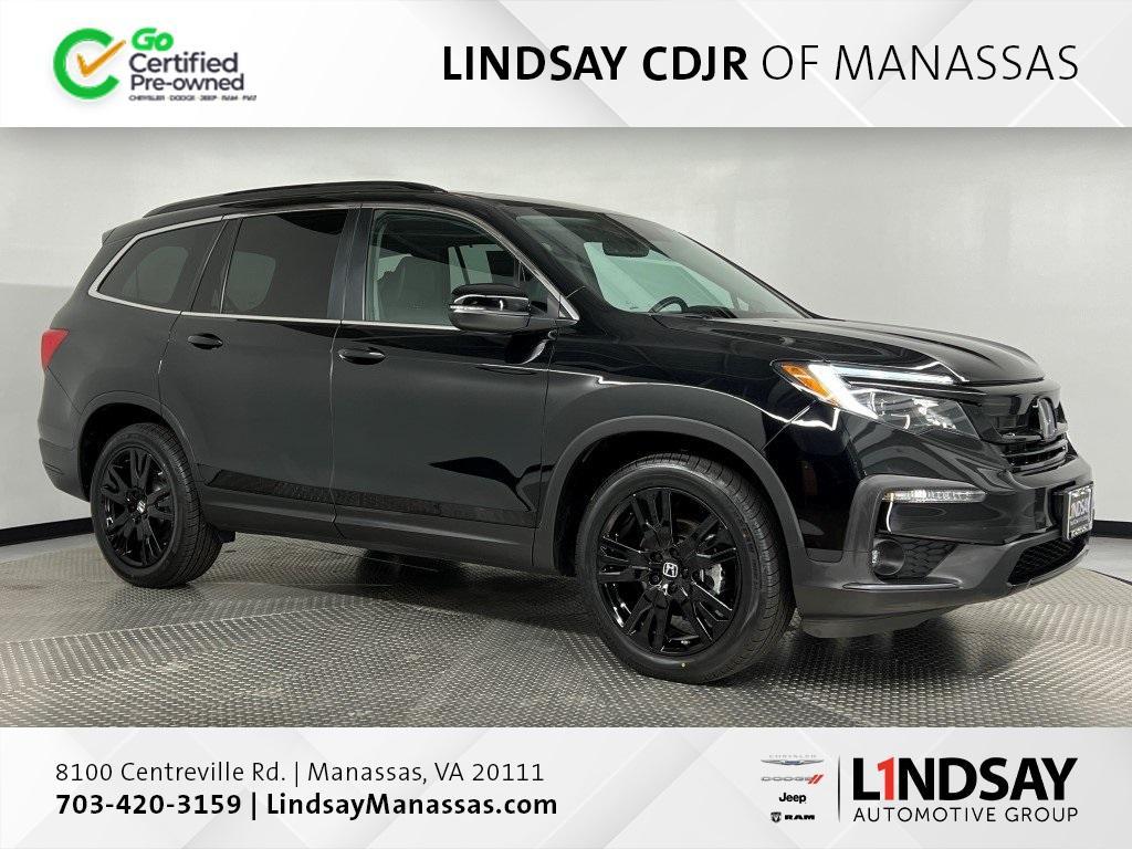 used 2022 Honda Pilot car, priced at $35,200
