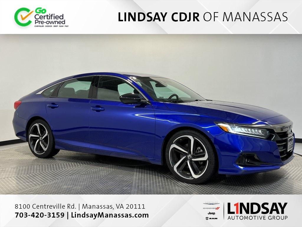 used 2022 Honda Accord car, priced at $27,000