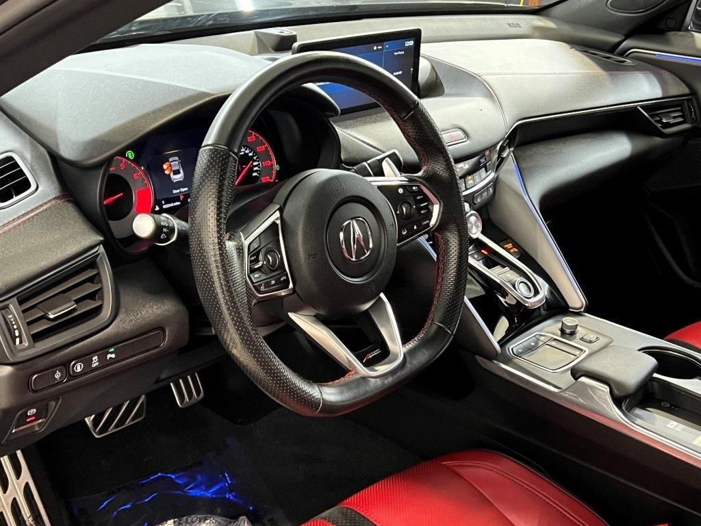 used 2022 Acura TLX car, priced at $33,700