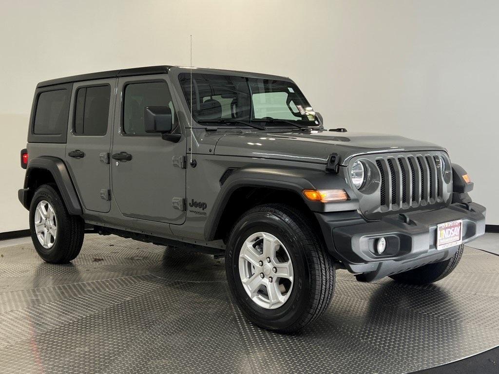 used 2022 Jeep Wrangler Unlimited car, priced at $26,300