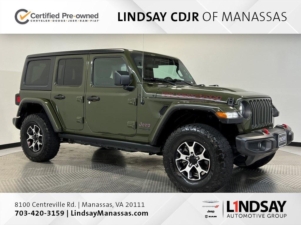 used 2021 Jeep Wrangler Unlimited car, priced at $39,500
