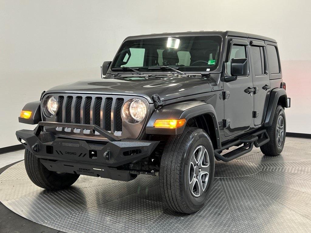 used 2022 Jeep Wrangler Unlimited car, priced at $29,300