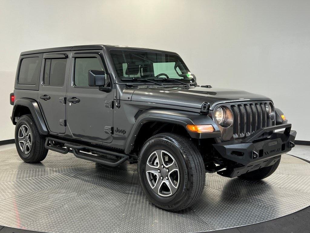 used 2022 Jeep Wrangler Unlimited car, priced at $29,300