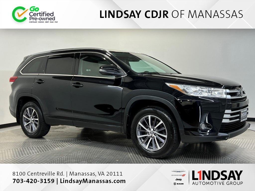 used 2019 Toyota Highlander car, priced at $30,900