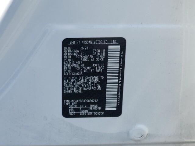 used 2023 Nissan Armada car, priced at $38,750