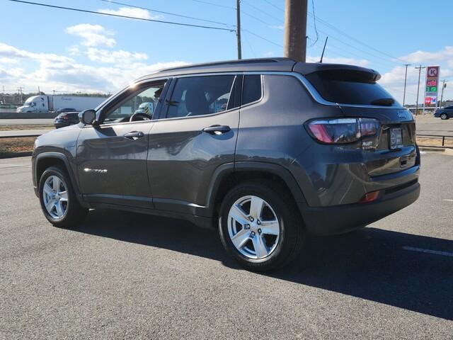 used 2022 Jeep Compass car, priced at $17,198