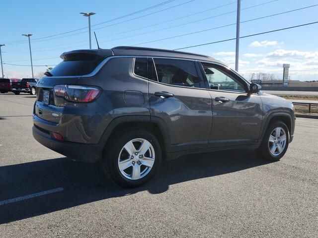 used 2022 Jeep Compass car, priced at $17,198