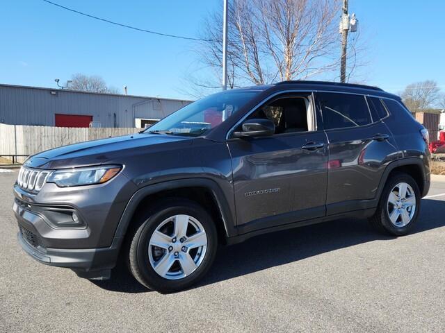 used 2022 Jeep Compass car, priced at $17,198