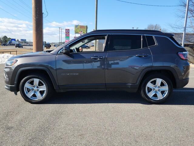 used 2022 Jeep Compass car, priced at $17,198