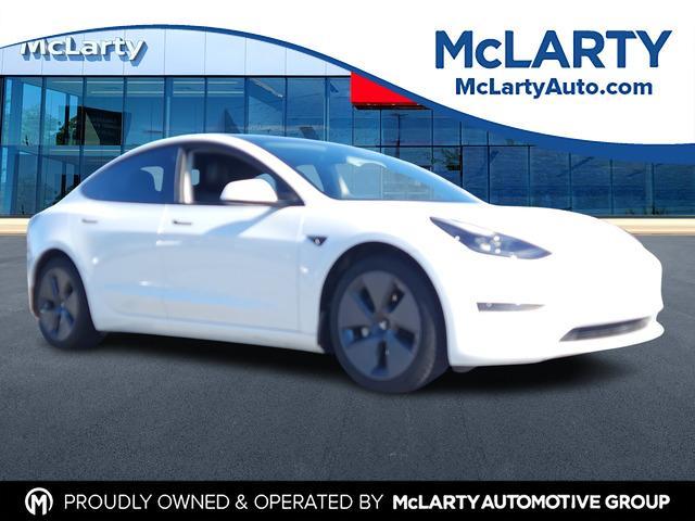 used 2021 Tesla Model 3 car, priced at $22,750