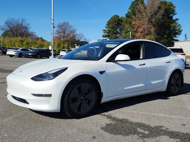 used 2021 Tesla Model 3 car, priced at $22,750