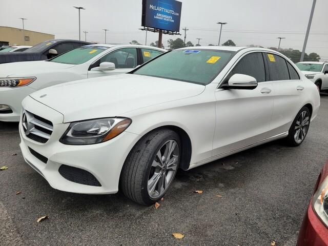 used 2018 Mercedes-Benz C-Class car, priced at $19,800