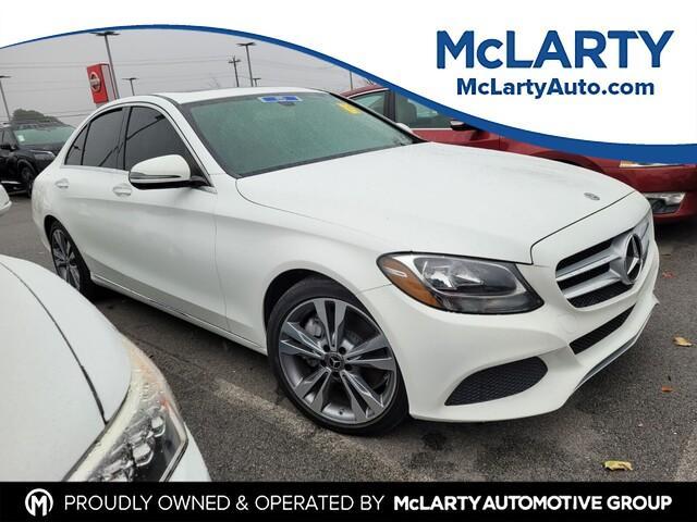 used 2018 Mercedes-Benz C-Class car, priced at $19,800