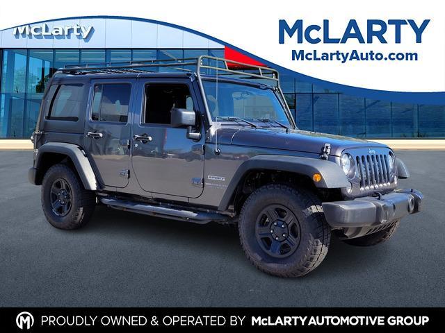used 2017 Jeep Wrangler Unlimited car, priced at $19,544