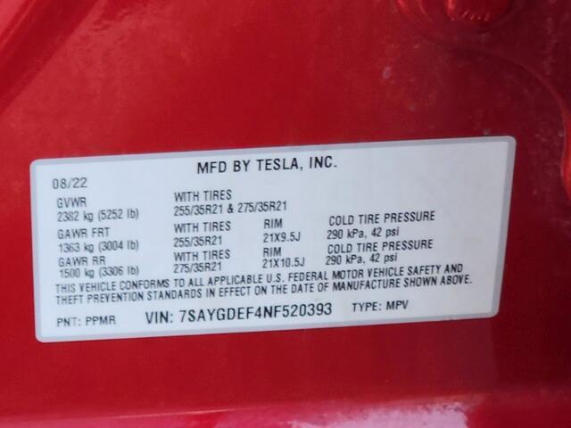 used 2022 Tesla Model Y car, priced at $28,800