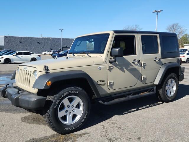 used 2018 Jeep Wrangler JK Unlimited car, priced at $21,634