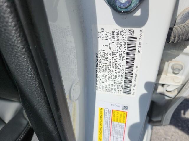 used 2022 Honda Civic car, priced at $23,998