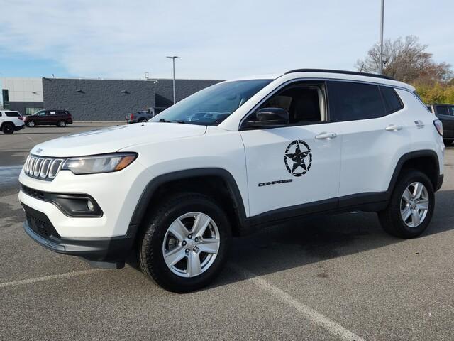 used 2022 Jeep Compass car, priced at $16,350