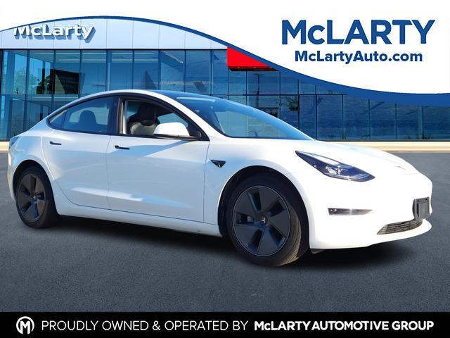 used 2021 Tesla Model 3 car, priced at $25,155