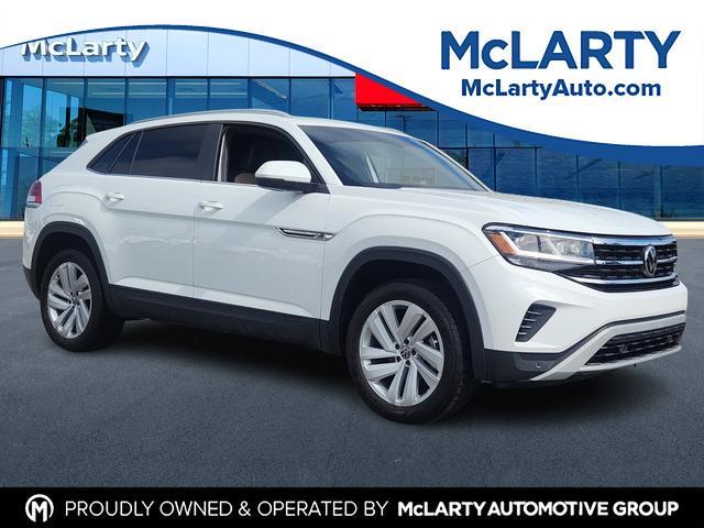 used 2022 Volkswagen Atlas Cross Sport car, priced at $23,500