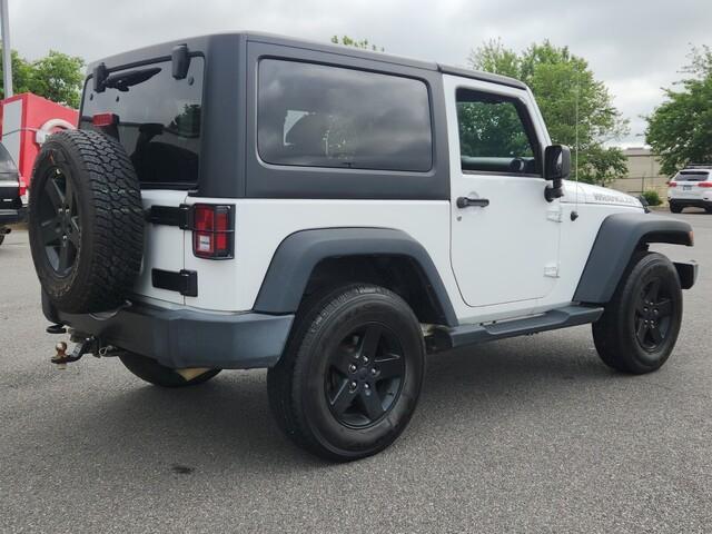 used 2016 Jeep Wrangler car, priced at $21,000