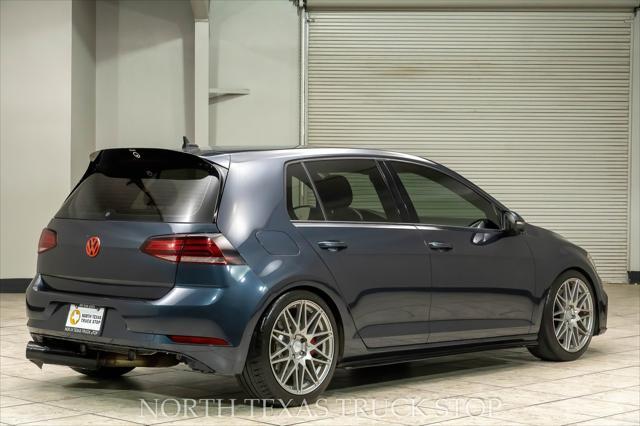 used 2018 Volkswagen Golf GTI car, priced at $18,980