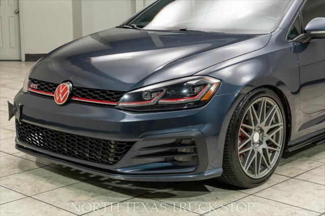used 2018 Volkswagen Golf GTI car, priced at $18,980