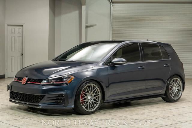 used 2018 Volkswagen Golf GTI car, priced at $18,980