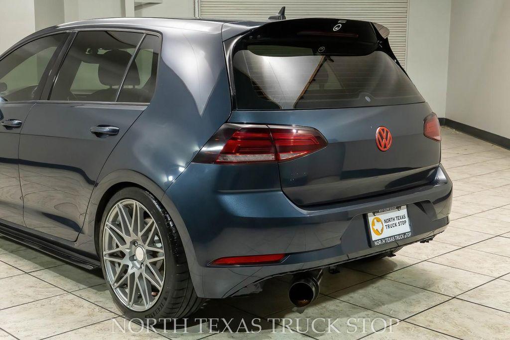 used 2018 Volkswagen Golf GTI car, priced at $18,580