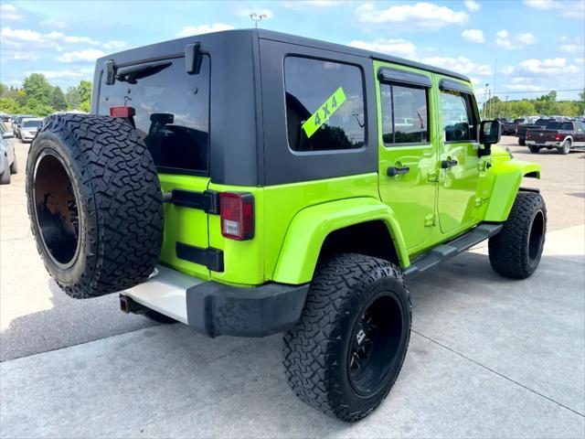 used 2013 Jeep Wrangler Unlimited car, priced at $13,995