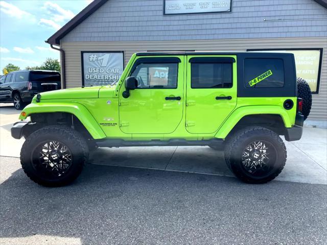 used 2013 Jeep Wrangler Unlimited car, priced at $13,995