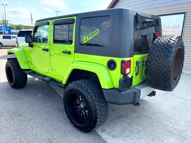 used 2013 Jeep Wrangler Unlimited car, priced at $13,995