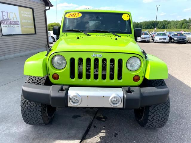 used 2013 Jeep Wrangler Unlimited car, priced at $13,995