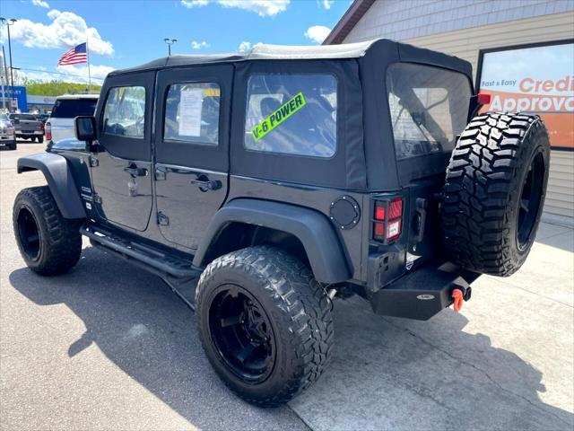 used 2017 Jeep Wrangler Unlimited car, priced at $19,995