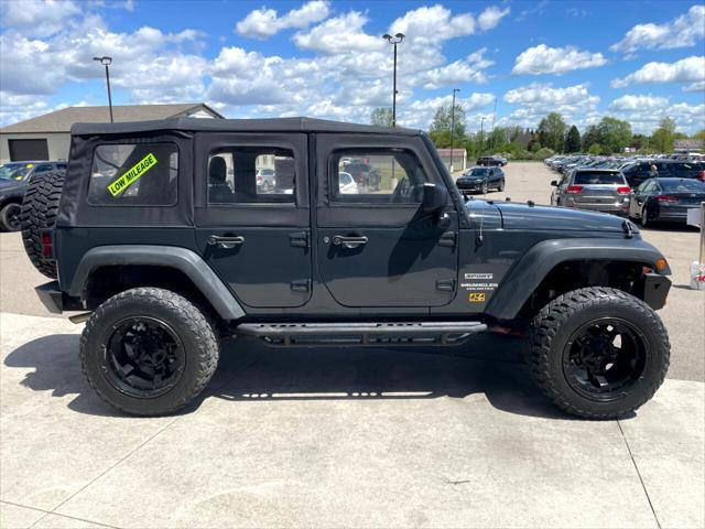 used 2017 Jeep Wrangler Unlimited car, priced at $19,995