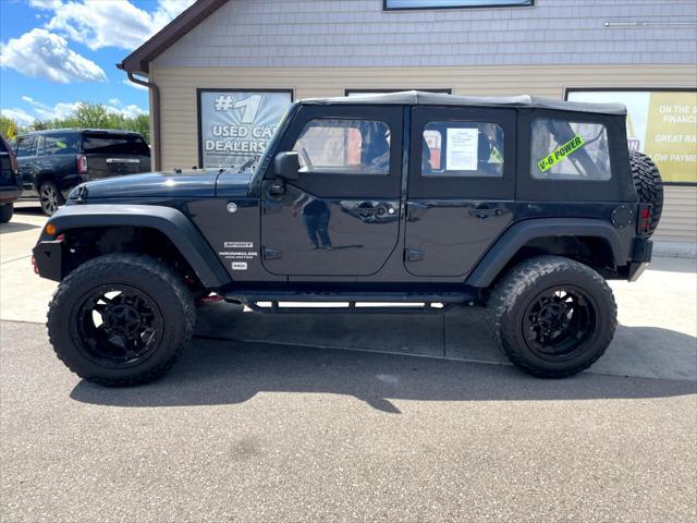 used 2017 Jeep Wrangler Unlimited car, priced at $19,995