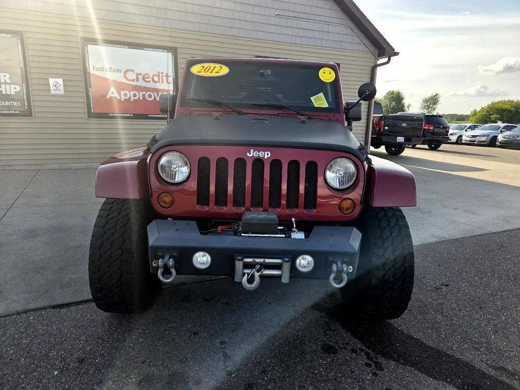 used 2012 Jeep Wrangler car, priced at $11,995